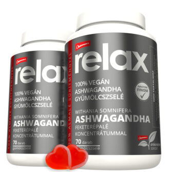 relax ashwagandha gyümölcszselé gumicukor