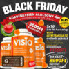 black friday visio szemvitamin gyümölcszselé sárgarépalé avokádó