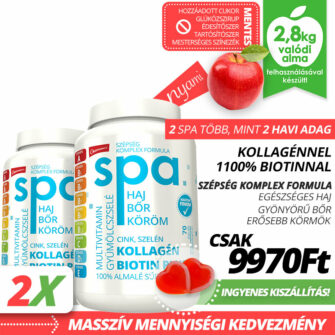 2 spa hajvitamin gumivitamin gyumolcszsele