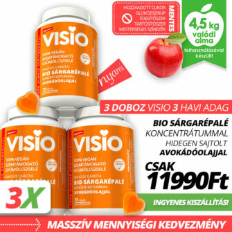 visio szemvitamin gyümölcszselé sárgarépalé avokádó