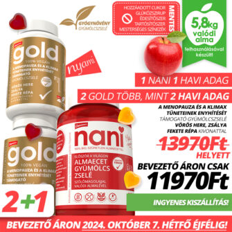 gold klimax menopauza gyümölcszselé almaecet