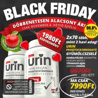 black friday Urin prosztatatámogató gyógynövényes gyümölcszselé gumicukor