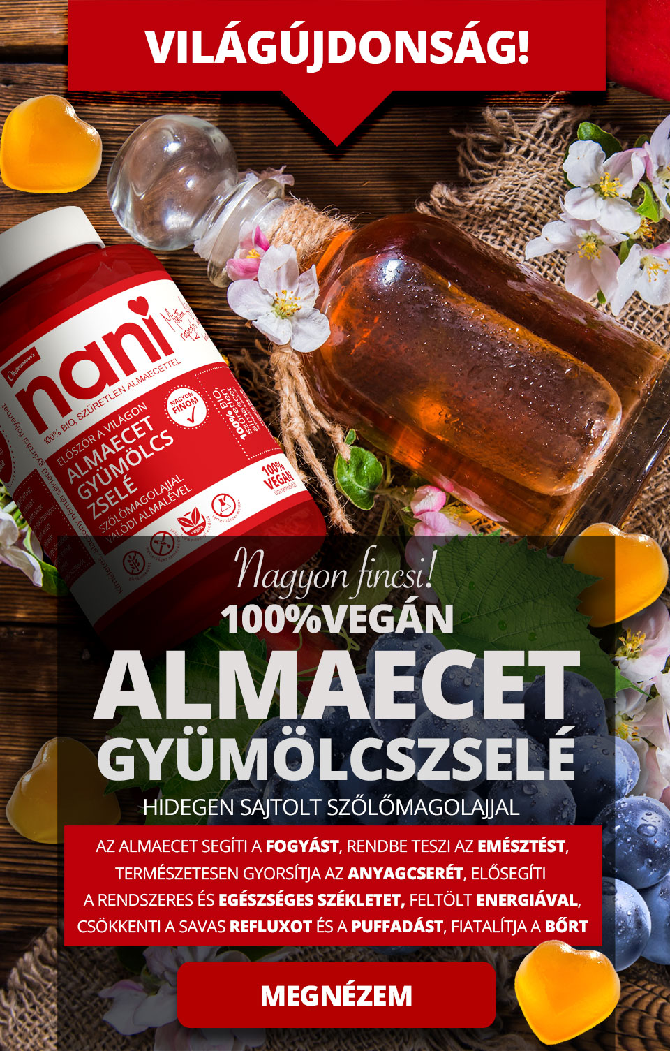 nani almaecet gyümölcszselé